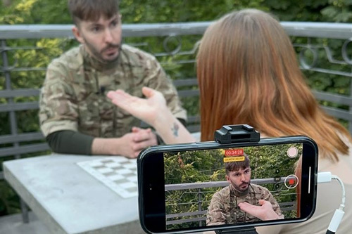 Interview with a fighter 