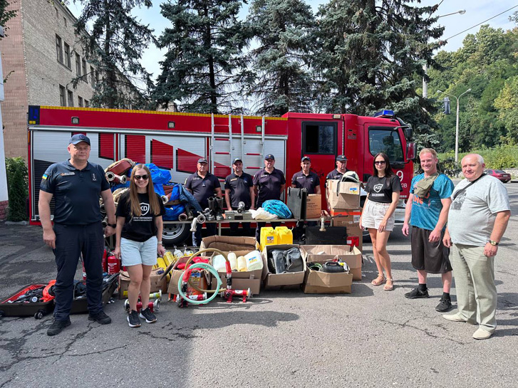 Допомога для ДСНС у Харківській області