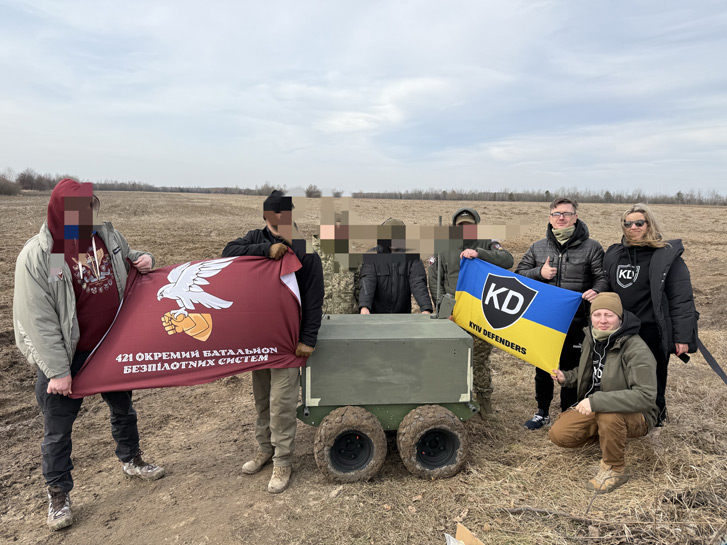 Наземний дрон для 421 ОББпС: технології, що рятують життя