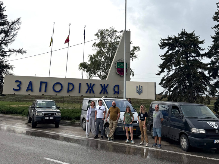 Спільний виїзд з Shield of Freedom на Запорізький та Дніпровський напрямки