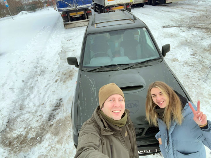 Nissan Terrano delivered to the 128th Brigade