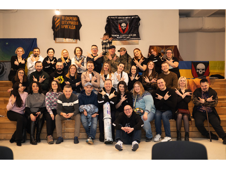 Unity and Resilience: How Kyiv Defenders Volunteers Commemorate the Anniversary of the Full-Scale Invasion