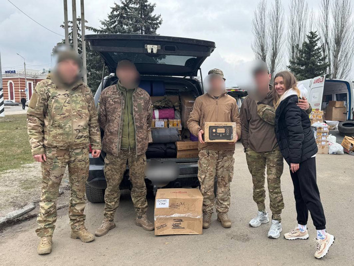 Підсилили наших захисників під час виїзду на Схід