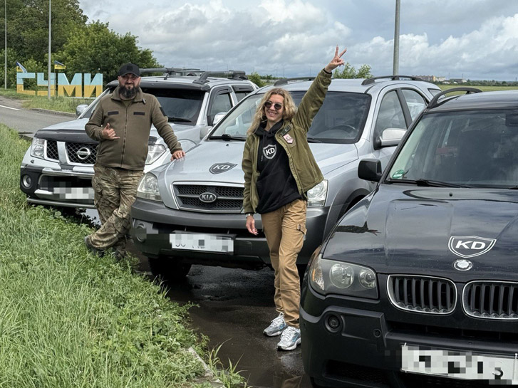 Виїзд із допомогою для фронту на Сумський напрямок