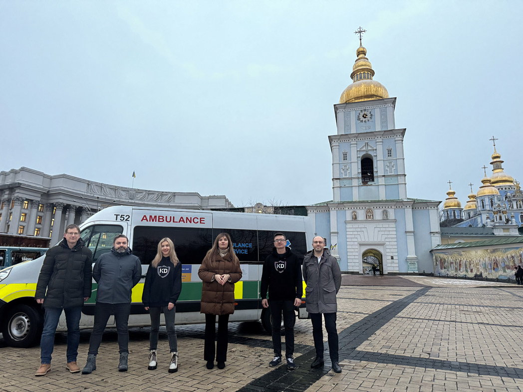 Delivery of ambulances for the Kharkiv region.